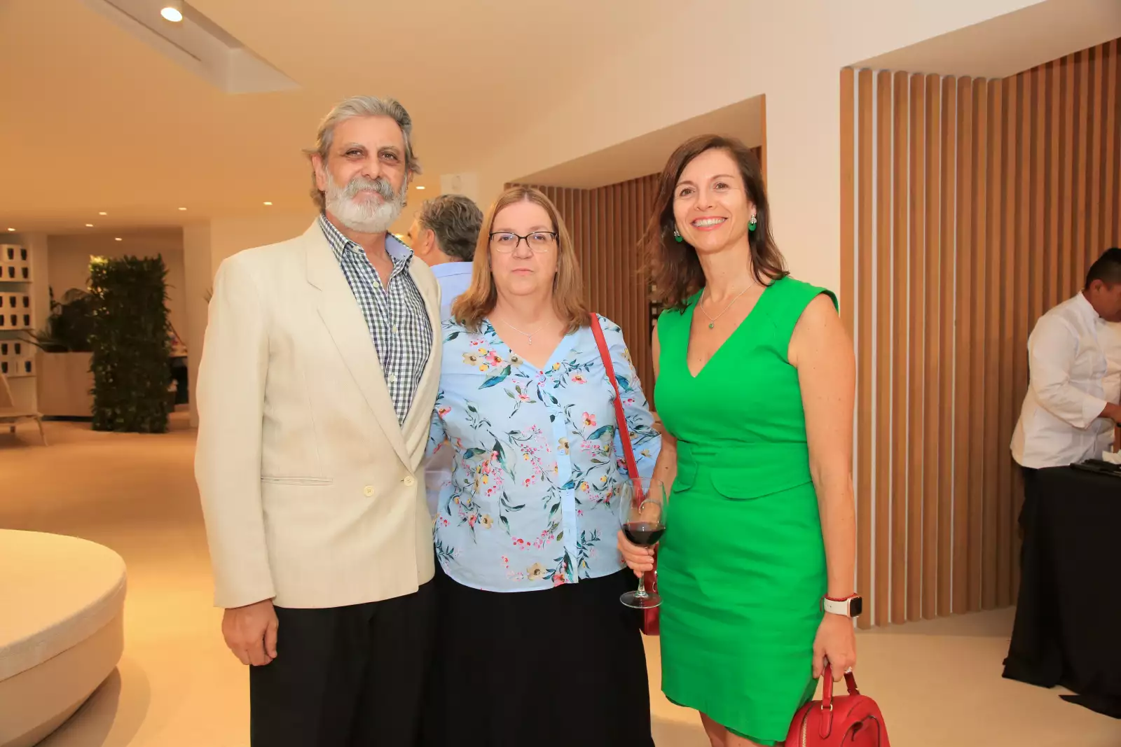 Manuel Ramos , Guadalupe Cortes y Eva Cobos 