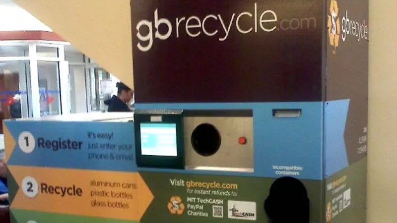 contenedor reciclaje greenbean