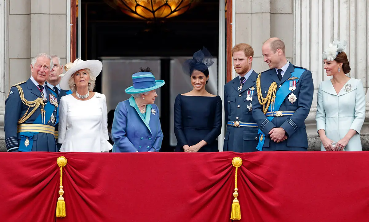 Parte de la familia real británica. De aquí proviene el dinero de la realeza inglesa. 
