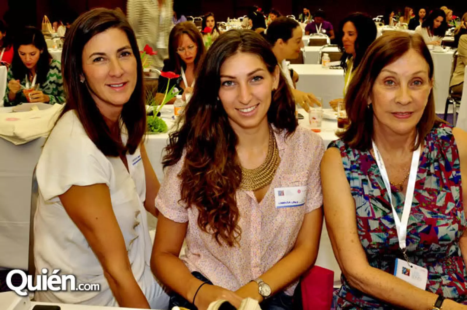 Cristina Lobeirak, Lorenza Lanz y Cristina Brittingham