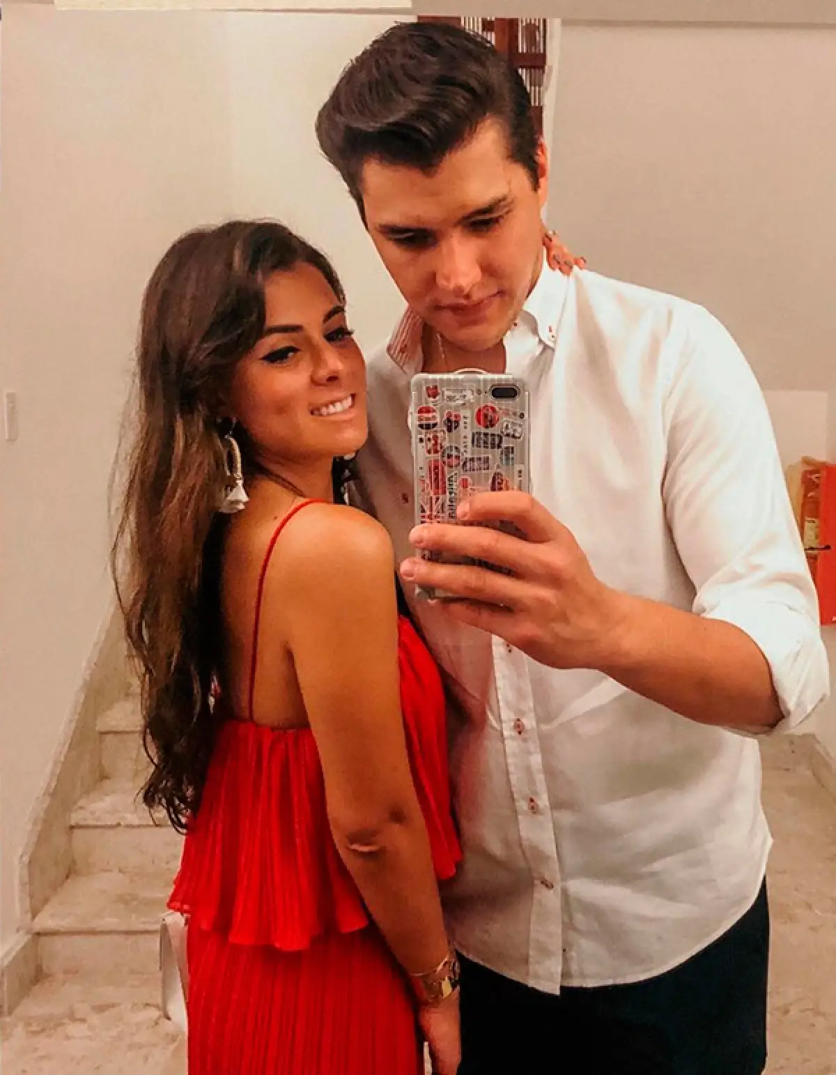 Paulina Peña Pretelini y Fernando Tena
