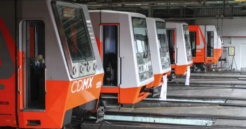 Convoys del metro de la CDMX.