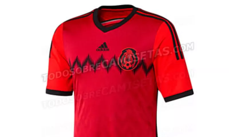 Esta playera se usará el 5 de marzo contra Nigeria. (Foto: Tomada de todosobrecamisetas.blogspot.com)