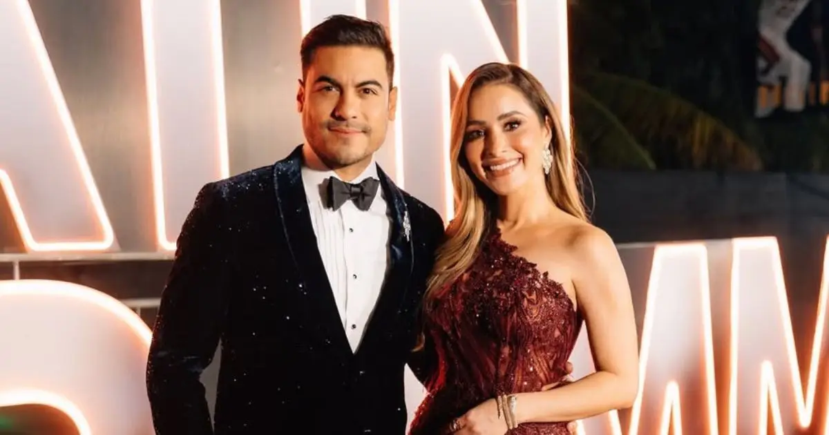 Carlos Rivera y Cynthia Rodríguez