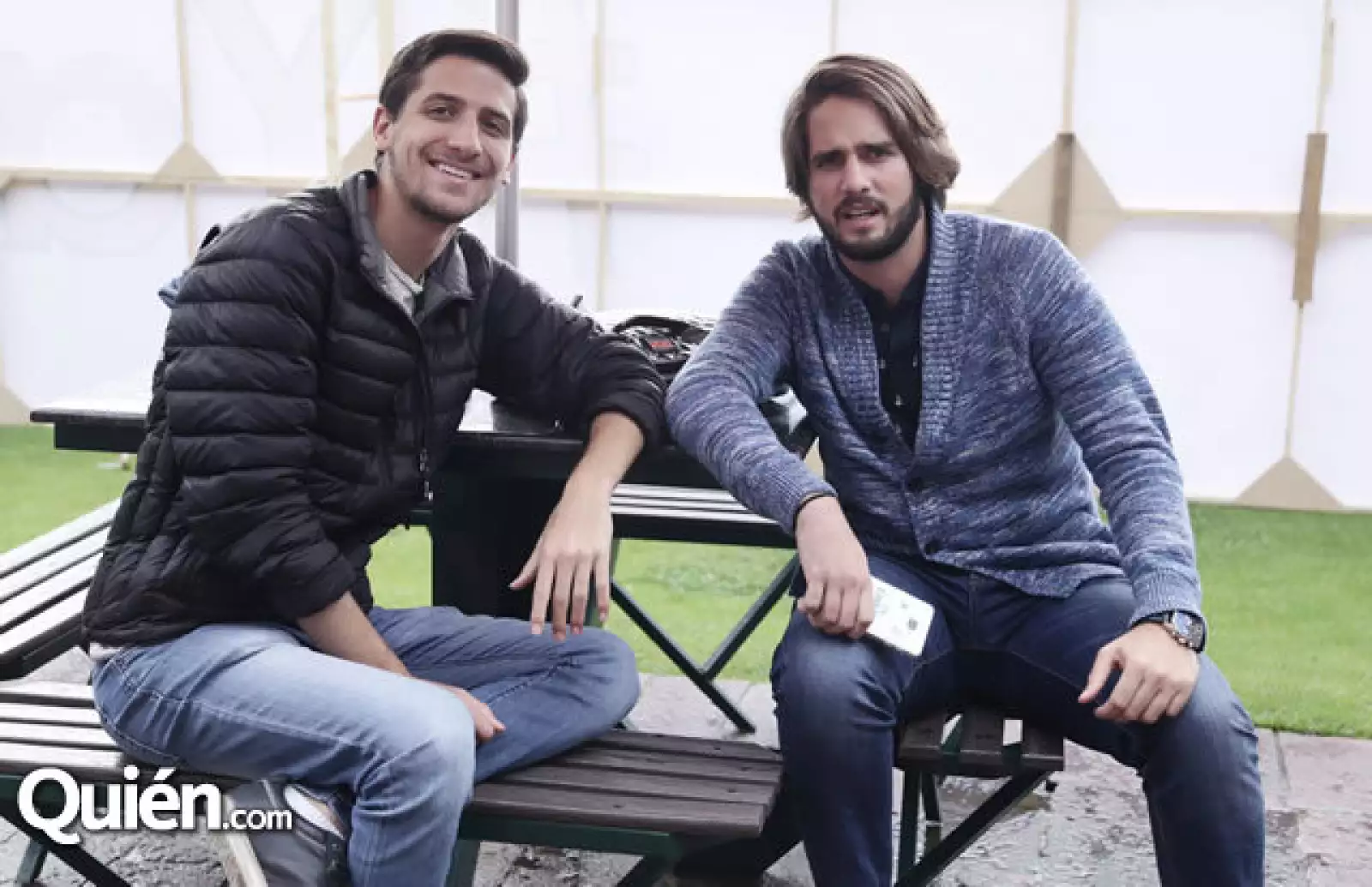 Elías Hale y Diego Martín