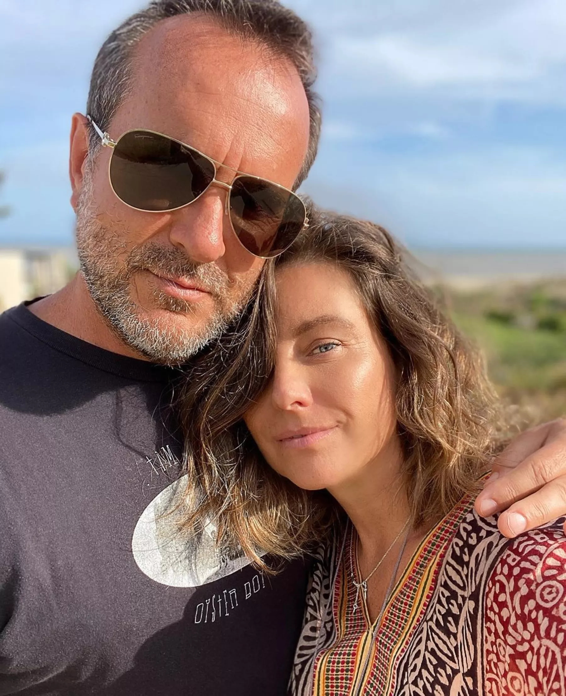 Fabián Ibarra y Dominika Paleta