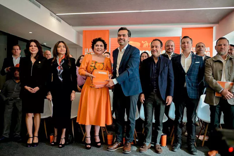 Movimiento Ciudadano presenta iniciativa de reforma electoral.