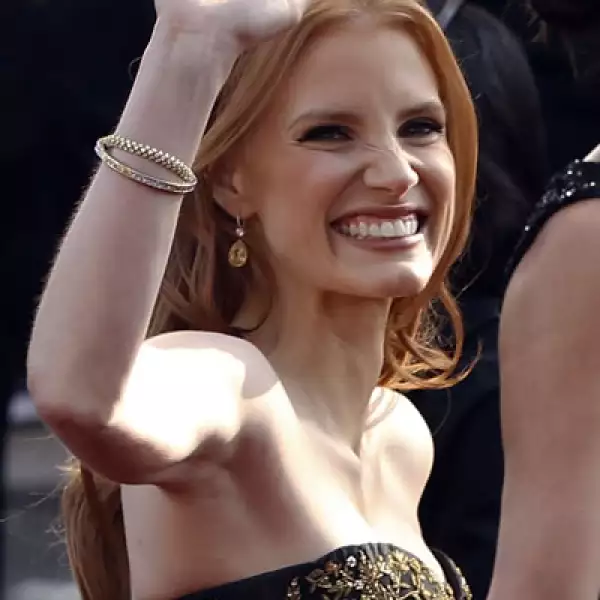 JESSICA CHASTAIN. Actriz estadounidense, tiene 31 años.