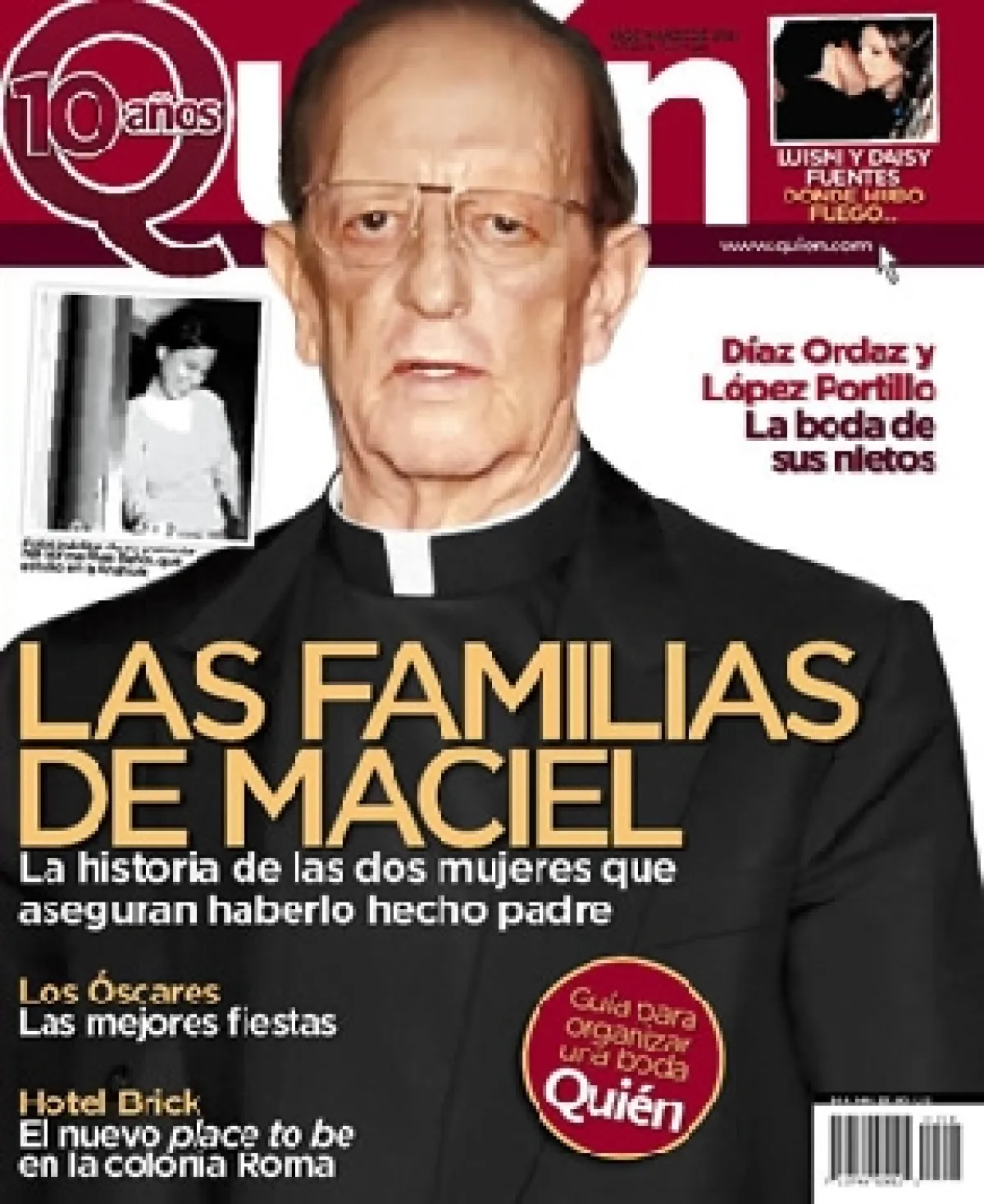 La revista Quién llevó la historia de Maciel en portada.