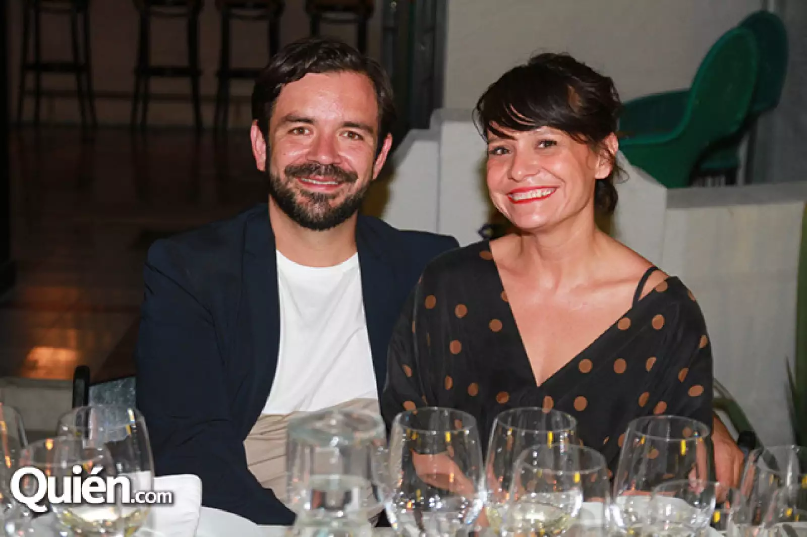 Alejandro Serratos y Renata Franco