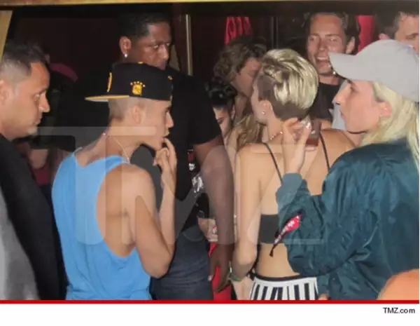 Según algunos asistentes, ambos tenían actitudes coquetas.