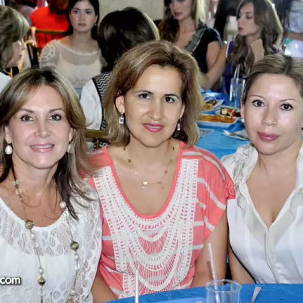 Sandra Samar de Fernández, Laura Cantú y Alma de Guzmán