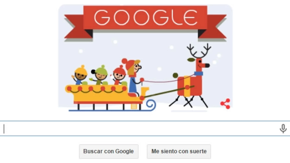 Google Doodle Navideño