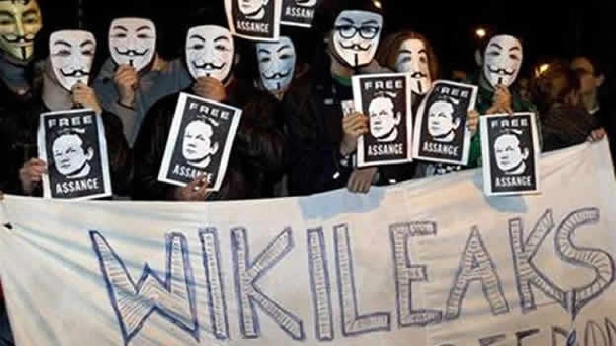 assange protest