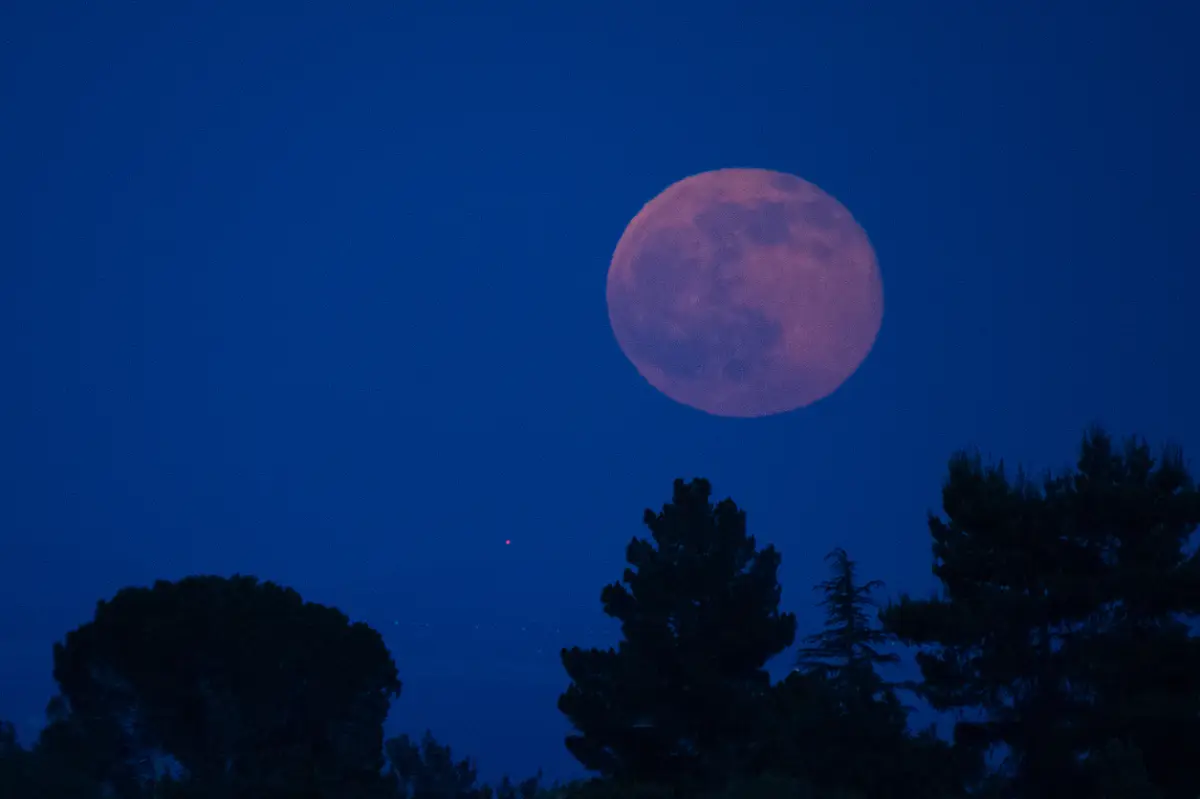 Luna rosa 2022 abril 