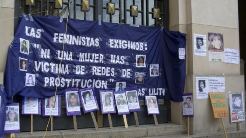 fotos de activistas contra la trata de personas