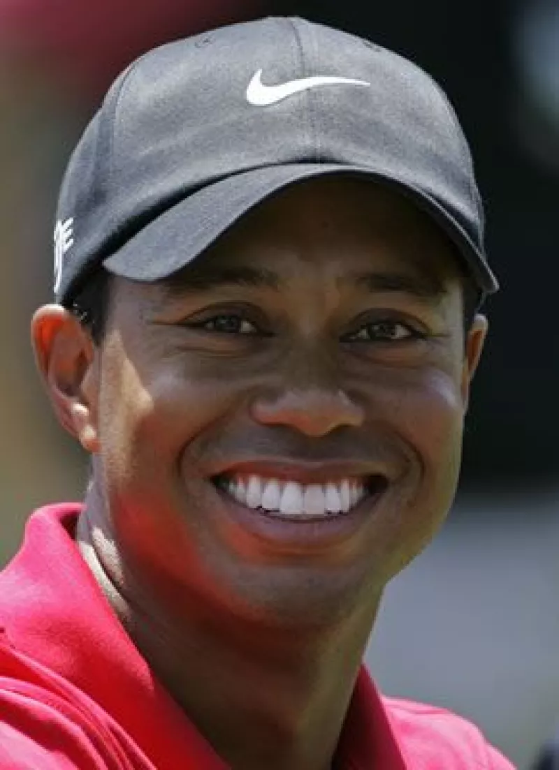 Woods y su esposa Elin le darán un hermano a su hija de un año.