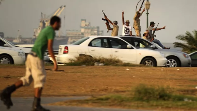 Rebeldes libios Libia Trípoli