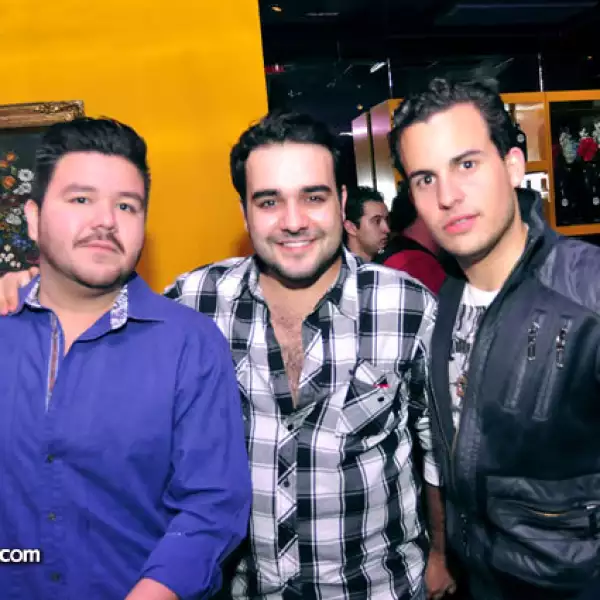 Chucho Salinas,Alejandro Manllo y Pablo Cárdenas