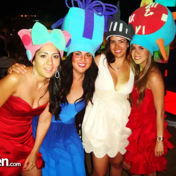 Ana Rivas, Lili Álvarez, Carmen Díaz y Marcela Herrera