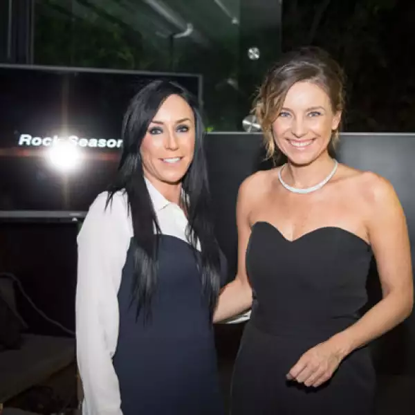 Inés Gómez Mont y Dominika Paleta.