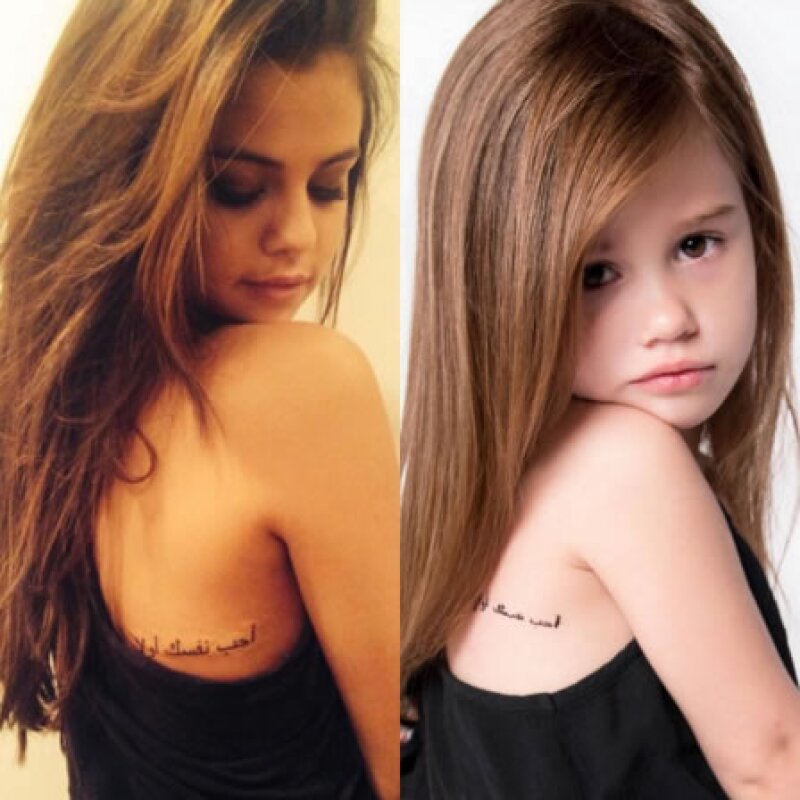Ellee Approved imitando a Selena Gomez.