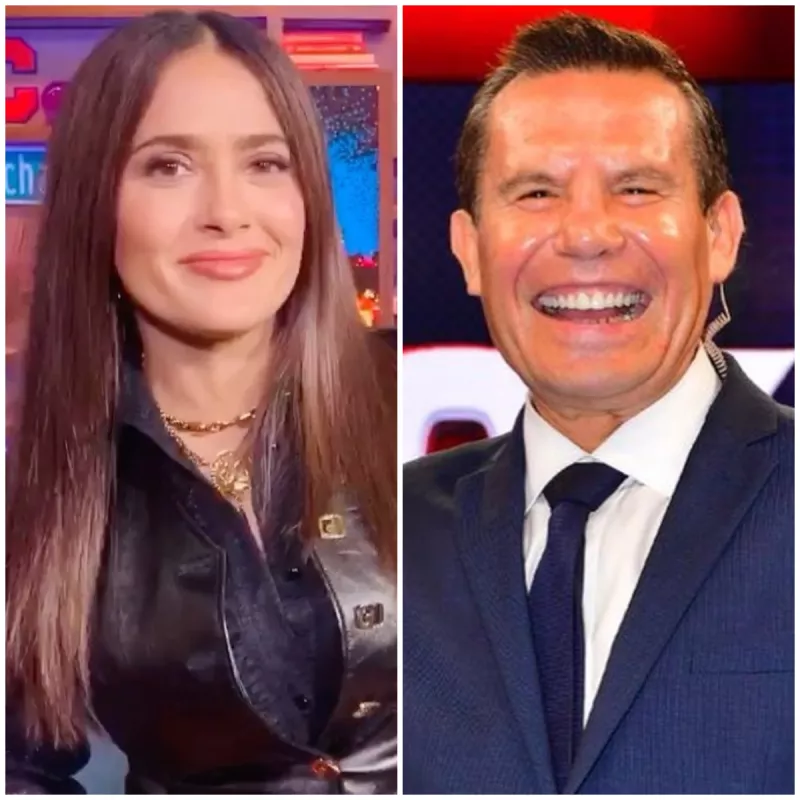 Salma Hayek y Julio César Chávez