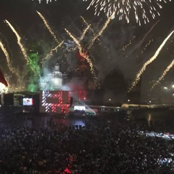 pirotecnica zocalo 15 de septiembre