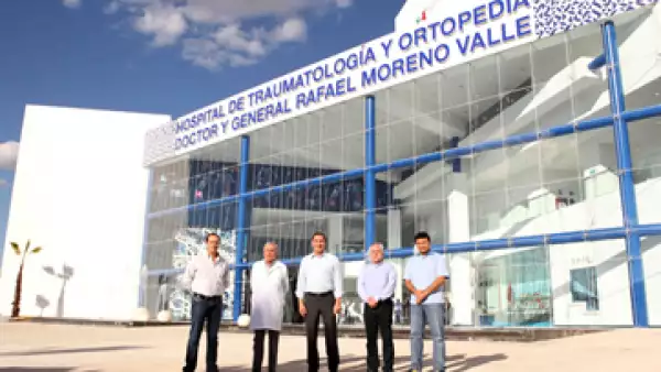 El hospital de Traumatología y Ortopedia, con un costo de 711 mdp (Foto: Gobierno de Puebla/Cortesía)