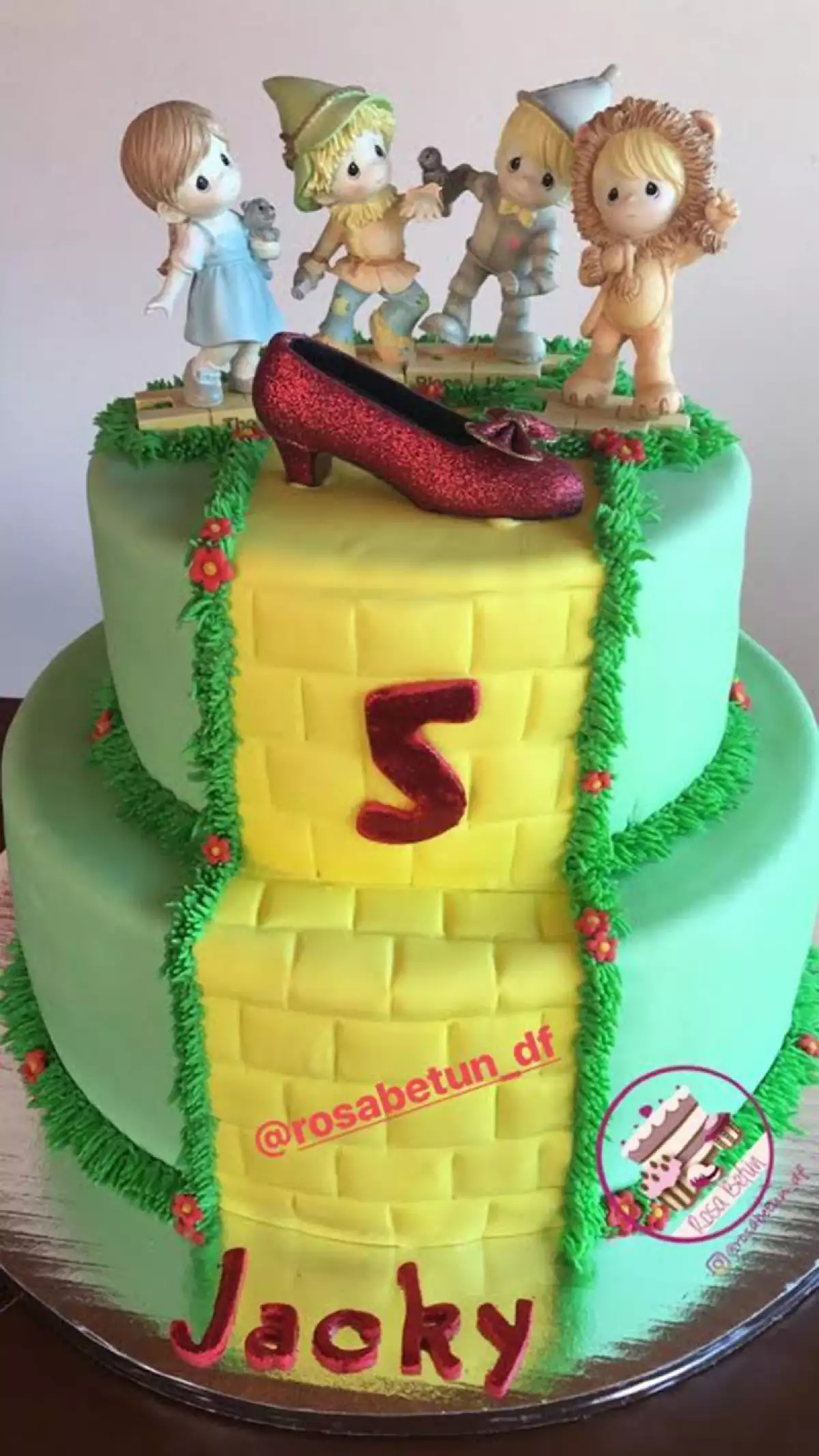 Pastel del Mago de Oz