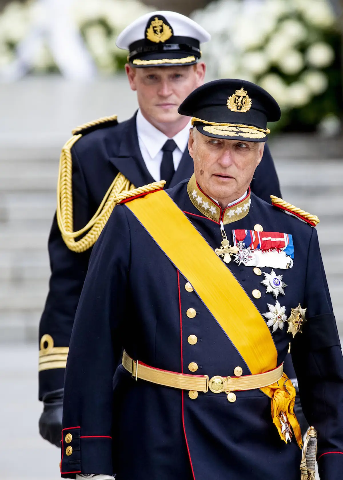 Funeral of Grand Duke Jean in Luxembourg 4 May