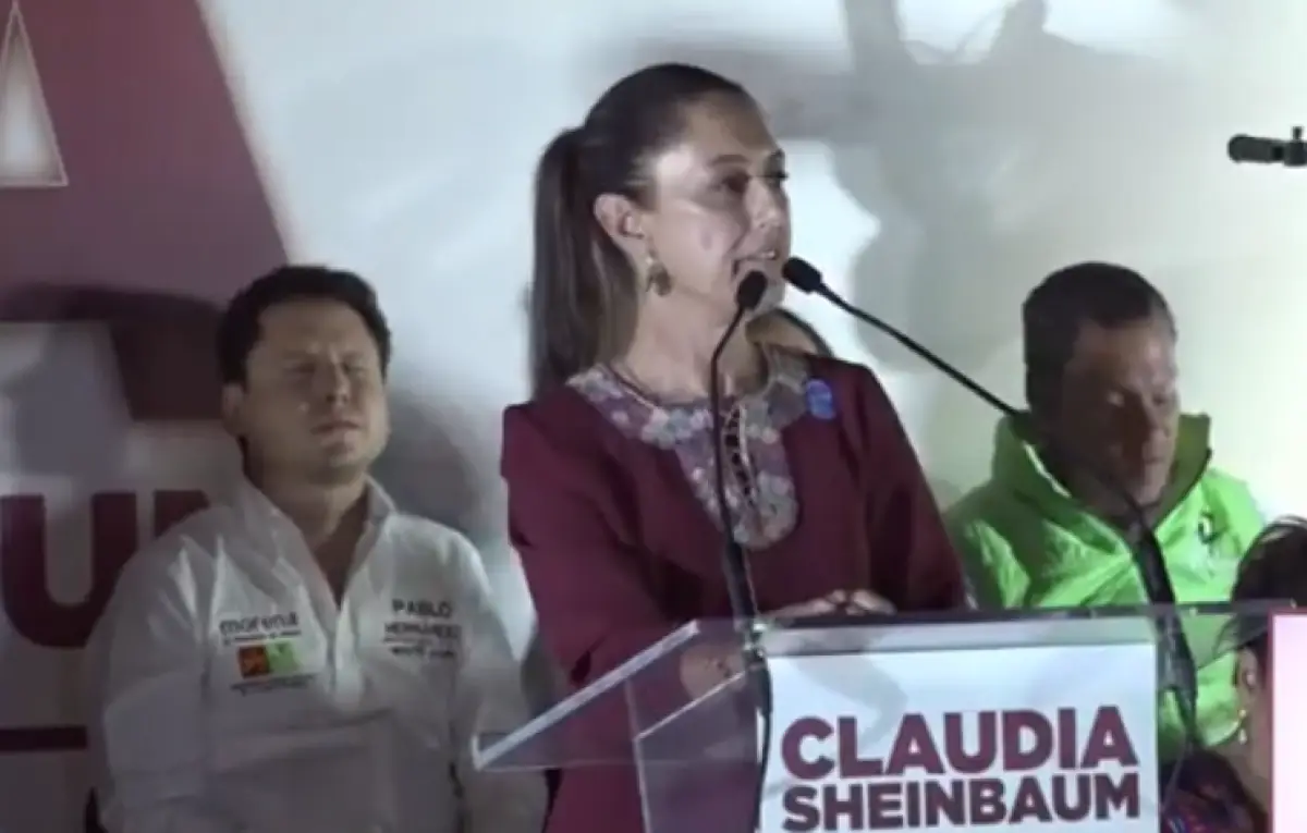 Sheinbaum en la Benito Juárez