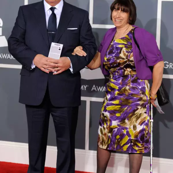 Mitch y Janis Winehouse.