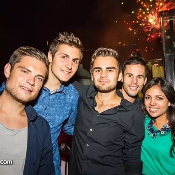 Daniela,Nicólas y Lorenzo Vak,Michael Hemmerich y Nico Klimesch