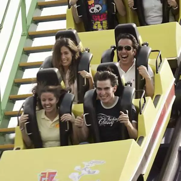 Amigos en Six Flags