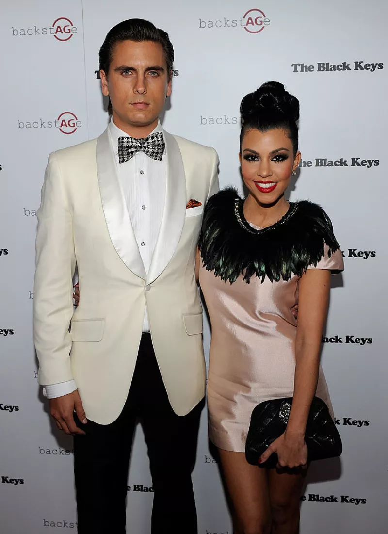 Scott Disick y Kourtney Kardashian.