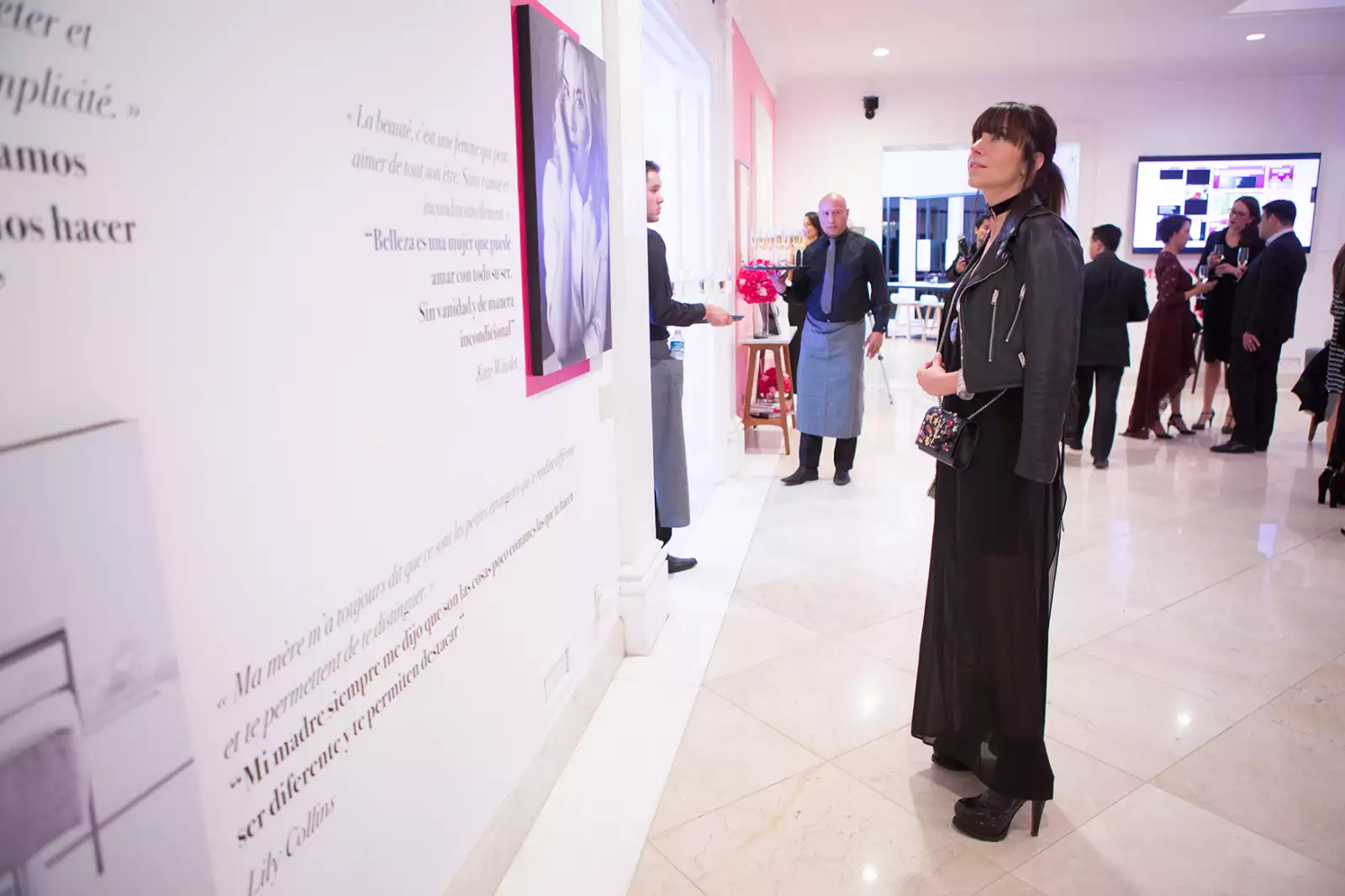 Cena de inauguración de Lancome