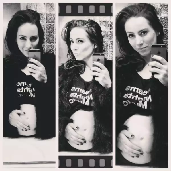 La actriz ha llevado los primeros meses de embarazo con mucha actividad.