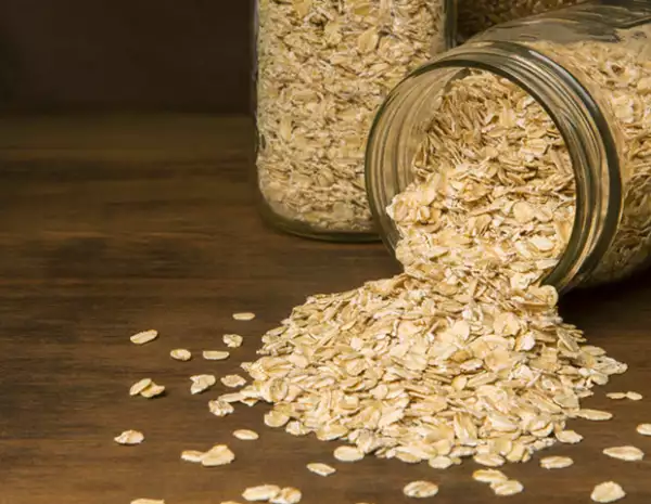 Mascarilla de avena.