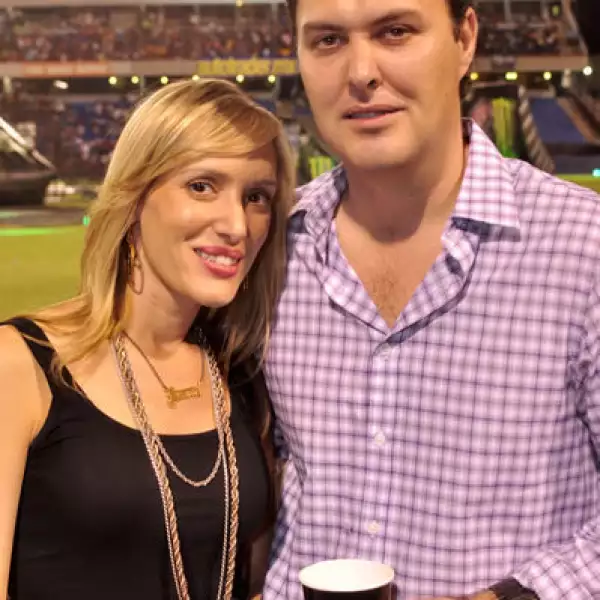 Karen Sariñana de Uriel y Hugo Uriel