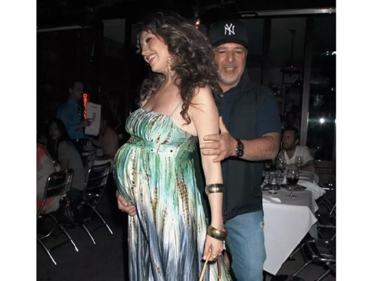 Thalía lucía radiante durante su embarazo.