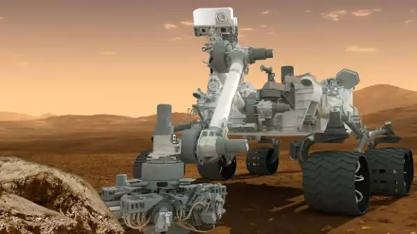 Curiosity rover Marte