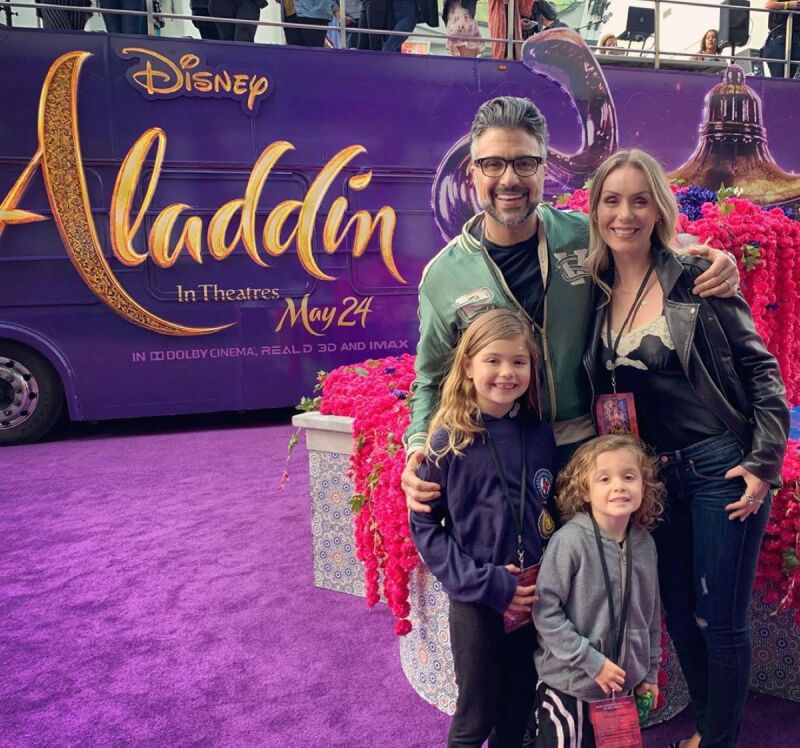 Jaime Camil, Heidi Balvanera, Elena y Jaime III