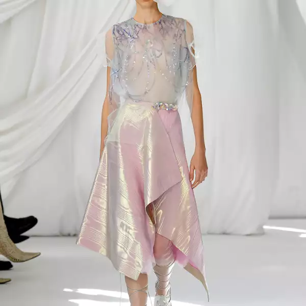 Delpozo show, Runway, Spring Summer 2019, London Fashion Week, UK - 16 Sep 2018