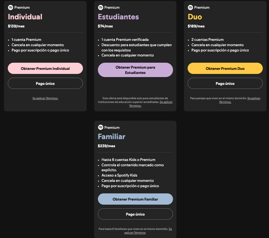 CDATA[
Spotify anunció el lunes que aumentará el precio mensual de la suscripción individual premium en determinados mercados a partir de septiembre, en un momento en que el gigante sueco del “streaming” busca mejorar sus márgenes.
![