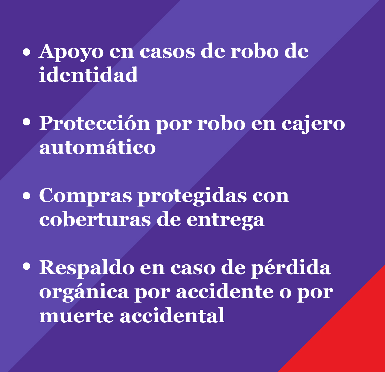 Seguridad para el tarjetahabiente