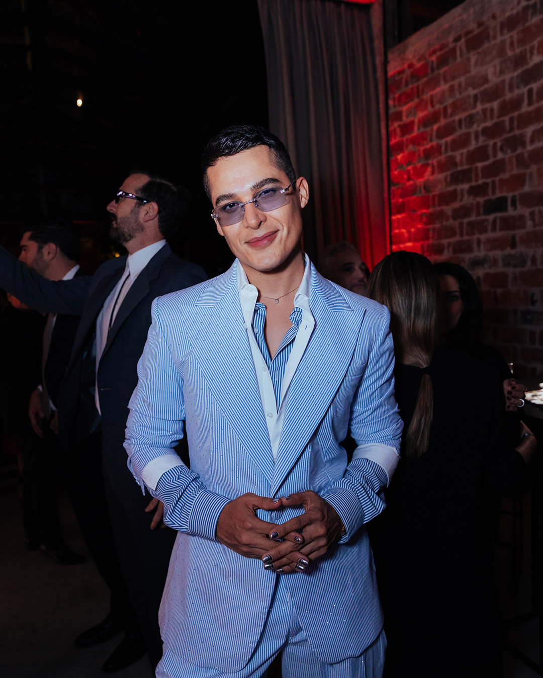 Arquitectura industrial y restaurante elegante