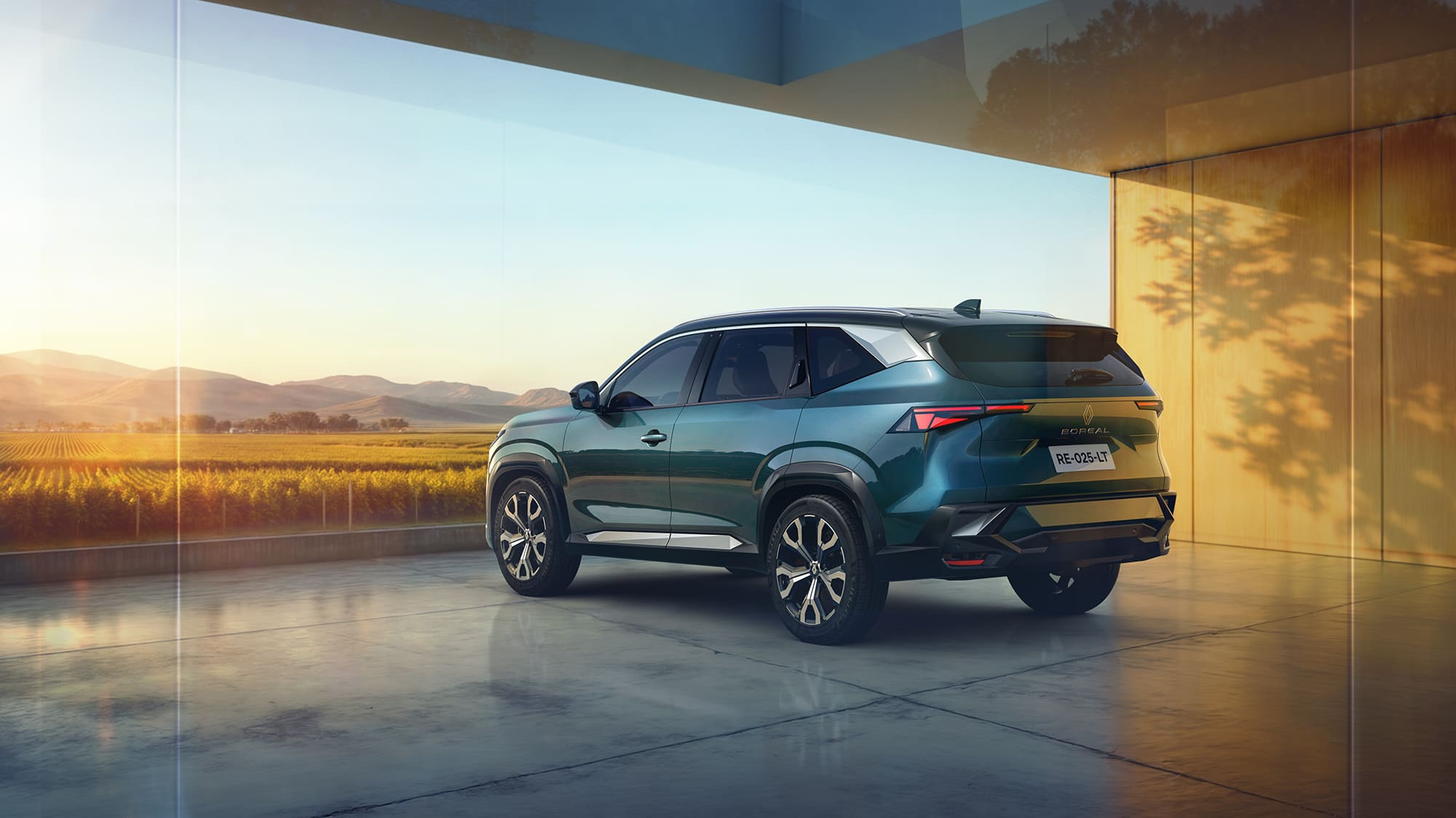 Renault Boreal perfil