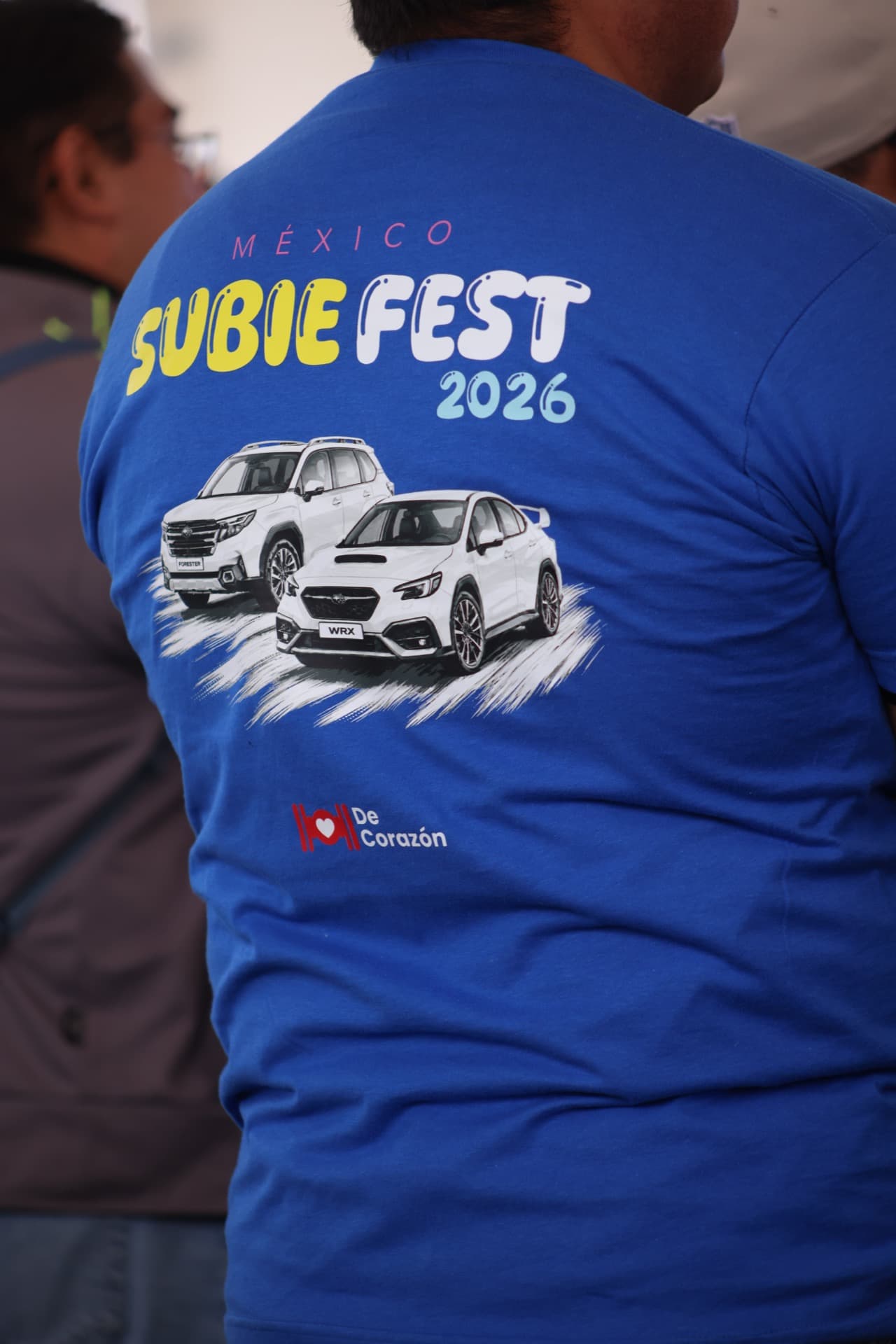 Playera oficial de SubieFest 2026