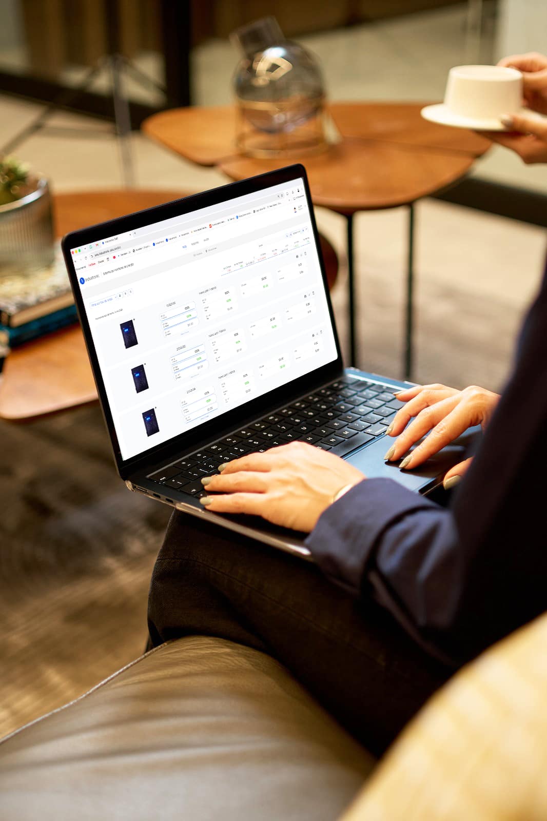 Plataforma SME Industronic en uso
